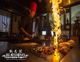 BLOSSOMS JAPANESE HIBACHI TABLE Aruba - vacaystore.com