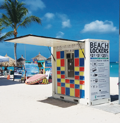 BEACH LOCKERS BY MOOMBA BEACH | VacayStore