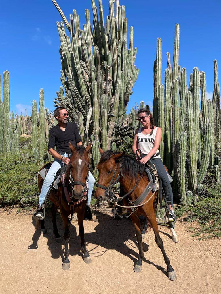  AFTERNOON HORSE BACK TOUR BY AHT  Aruba - vacaystore.com